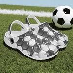 Classic Clogs Soccer Ball Texture