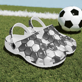 Classic Clogs Soccer Ball Texture