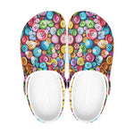 Classic Clogs Vibrant and Colorful Buttons