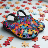 Classic Clogs Vibrant Colorful Puzzle