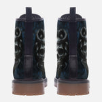 Leather Boots Dark Fantasy Skull with Snakes