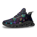 Sports Mesh Sneakers Neon Cartoon Characters