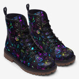Leather Boots Neon Cartoon Characters