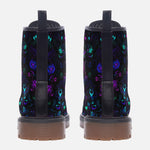 Leather Boots Neon Cartoon Characters
