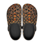 Classic Clogs Copper Dragon Scales Pattern