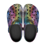 Classic Clogs Colorful Snake Skin Print