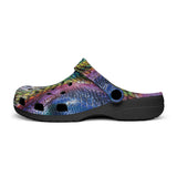 Classic Clogs Colorful Snake Skin Print