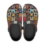 Classic Clogs Colorful Tiles Mosaic