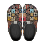 Classic Clogs Colorful Tiles Mosaic