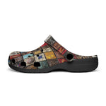 Classic Clogs Colorful Tiles Mosaic