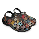 Classic Clogs Colorful Tiles Mosaic