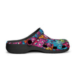 Classic Clogs Colorful Vibrant Cartoon Cats