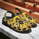 Classic Clogs Bees on Honeycomb