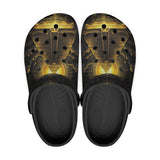 Classic Clogs Golden Egyptian Pyramid