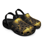 Classic Clogs Golden Egyptian Pyramid