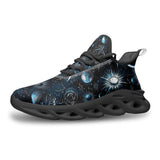 Sports Mesh Sneakers Stars Moons and Celestial Symbols