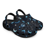 Classic Clogs Celestial Elements Blue Moons and Stars