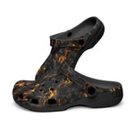 Classic Clogs Flame and Smoke Pattern