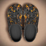Classic Clogs Flame and Smoke Pattern