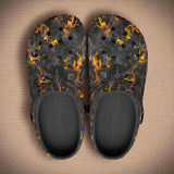Classic Clogs Flame and Smoke Pattern