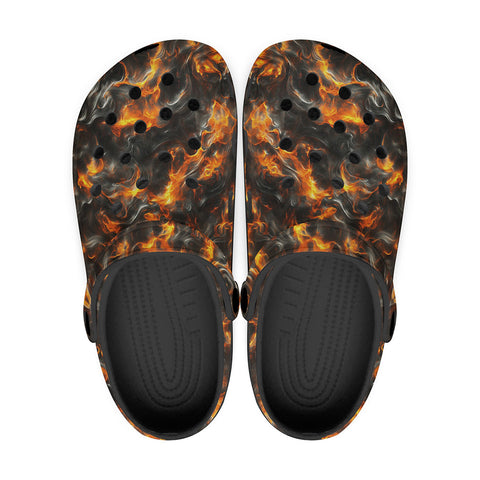 Classic Clogs Fire Pattern