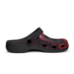 Classic Clogs Grim Reaper with Red Roses