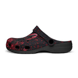 Classic Clogs Grim Reaper with Red Roses