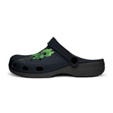 Classic Clogs Dripping Green Four-Leaf Clover