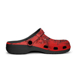 Classic Clogs Red Plum Blossom