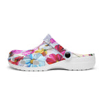 Classic Clogs Bright and Vibrant Colors Flowers