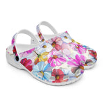 Classic Clogs Bright and Vibrant Colors Flowers