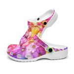 Classic Clogs Colorful Blooming Chrysanthemums Flowers