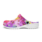 Classic Clogs Colorful Blooming Chrysanthemums Flowers